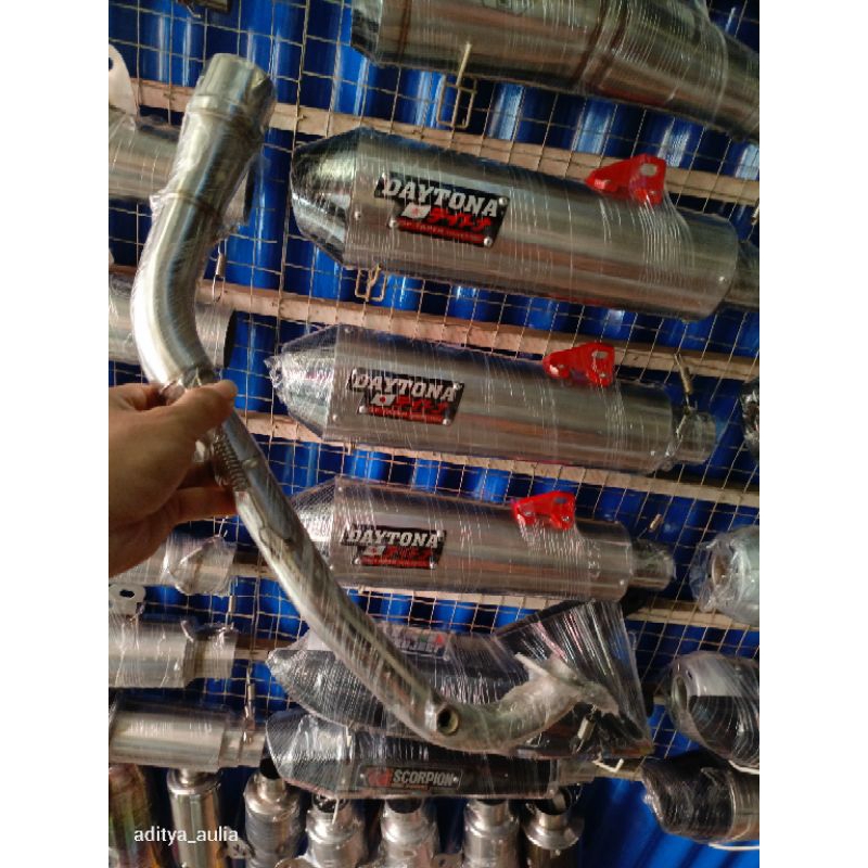 knalpot daytona vario 160 pcx 160 adv 160