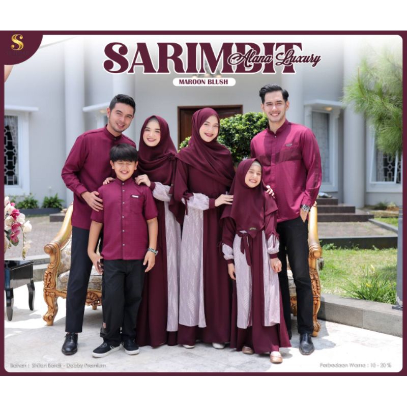 Sarimbit Alana Luxury Outer Only Original by SS Hijab