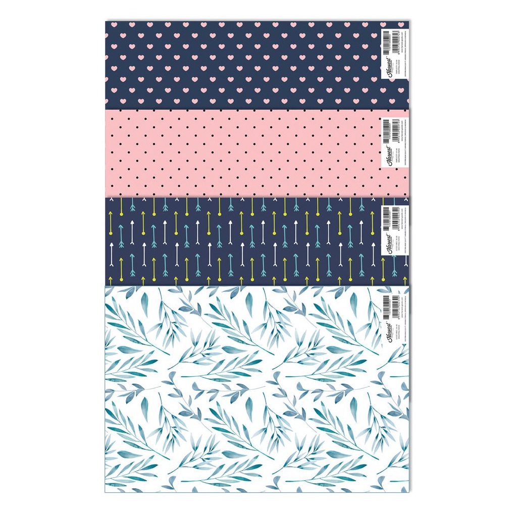 

MEGA Kertas Kado Aesthetic Wrapping Paper Harvest isi 4 Simply Vibes