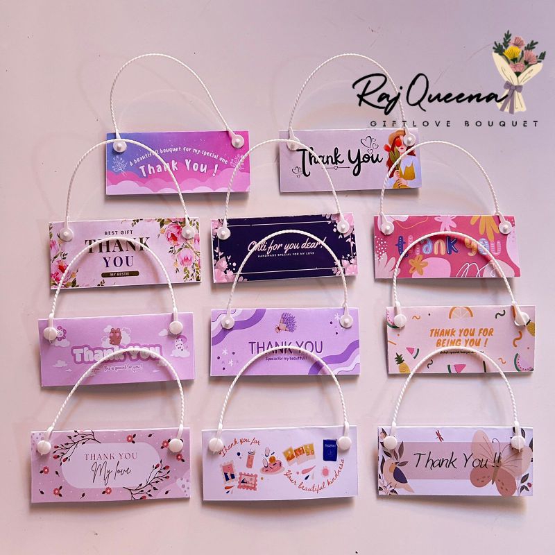 

(READY) HANGTAG BUKET GANTUNGAN BUKET LABEL BUKET GOODIEBAG