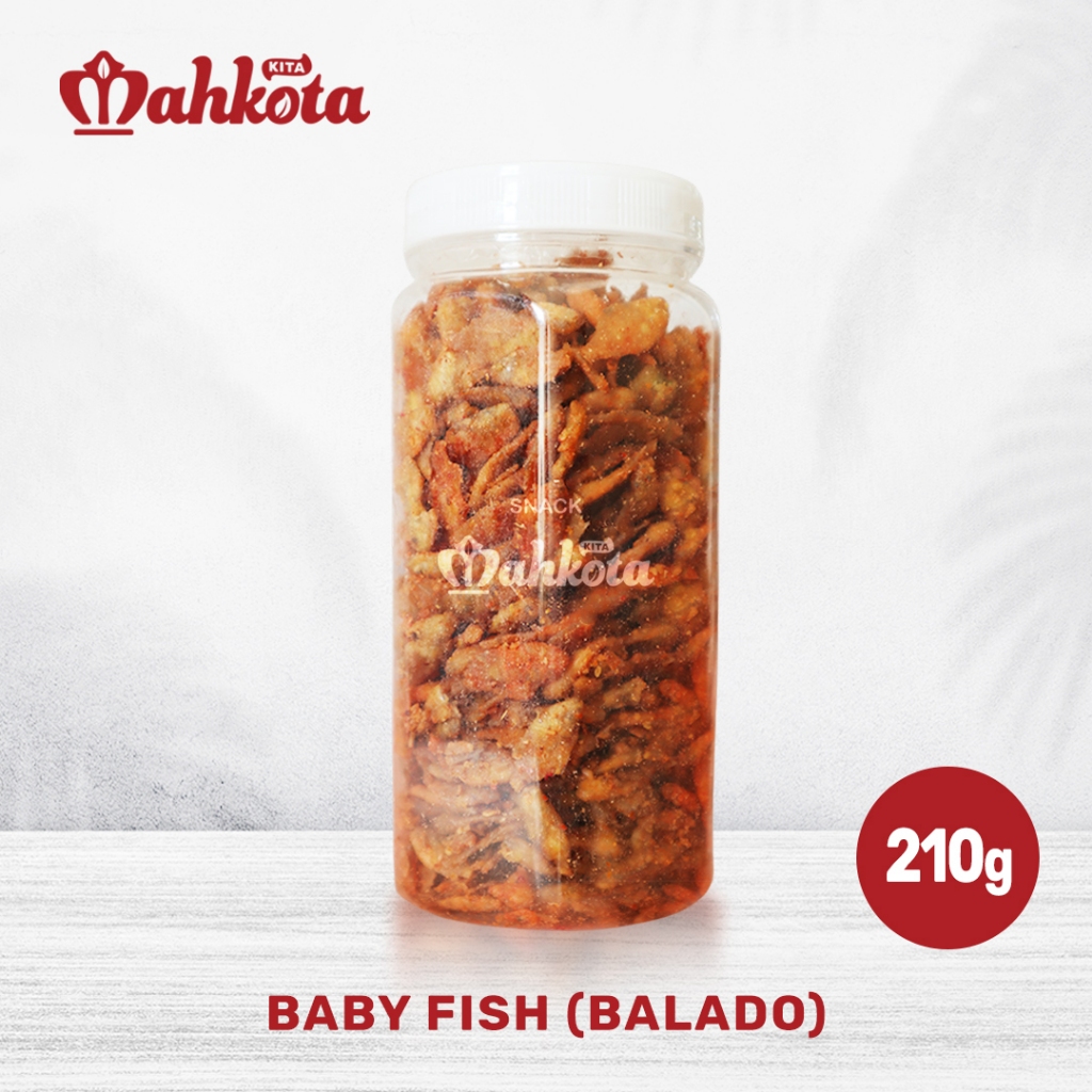 

(Snack Mahkota Kita) Baby Fish Balado - Kudapan Pedas dengan Kelezatan Ikan!