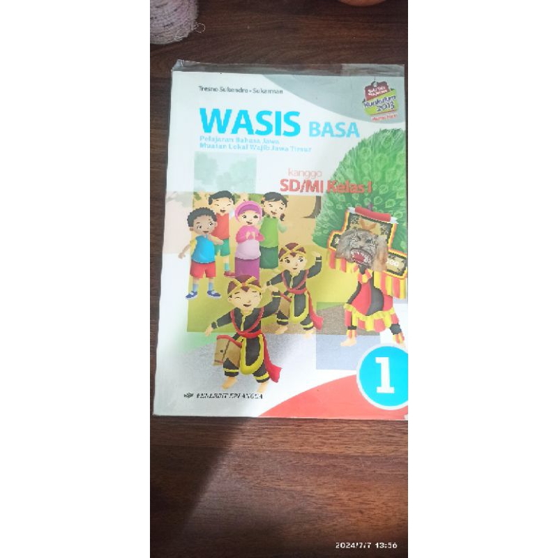 

Preloved Wasis Basa kelas 1 2 SD kurikulum 2013 Erlangga