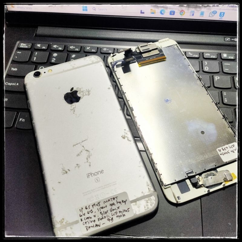 [ bahan-79 ] iPhone 6S Plus (6sp 6S+) 64 GB | Matot - Widow | non iBox