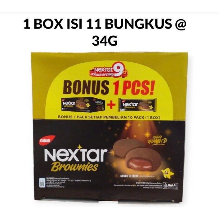 

Nabati Nextar Brownies Box (10 + 1 pcs)