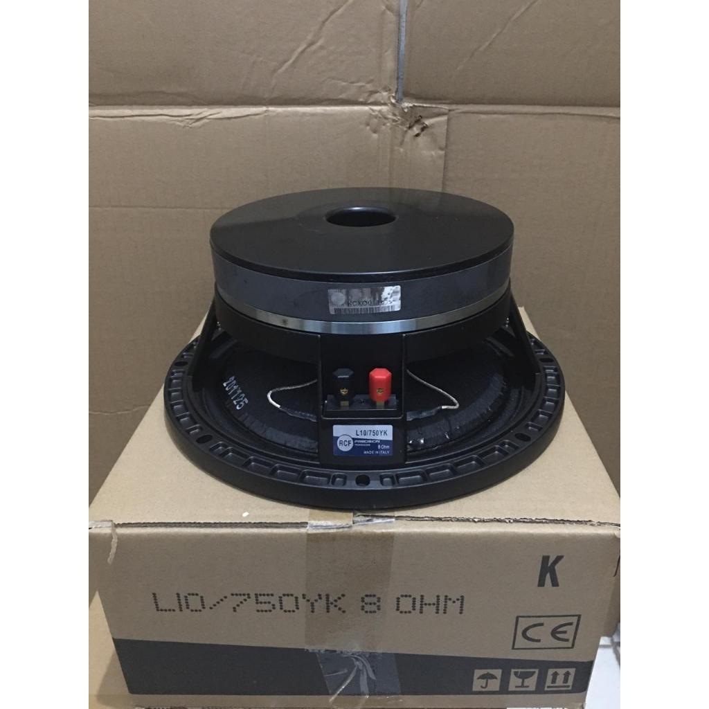speaker 10″ model RCF YK750 / L10YK750 / L10 YK 750 magnet 20 cm daun coating
