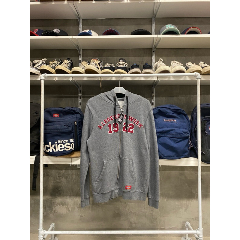 ZIP HOODIE DICKIES MISTY GREY