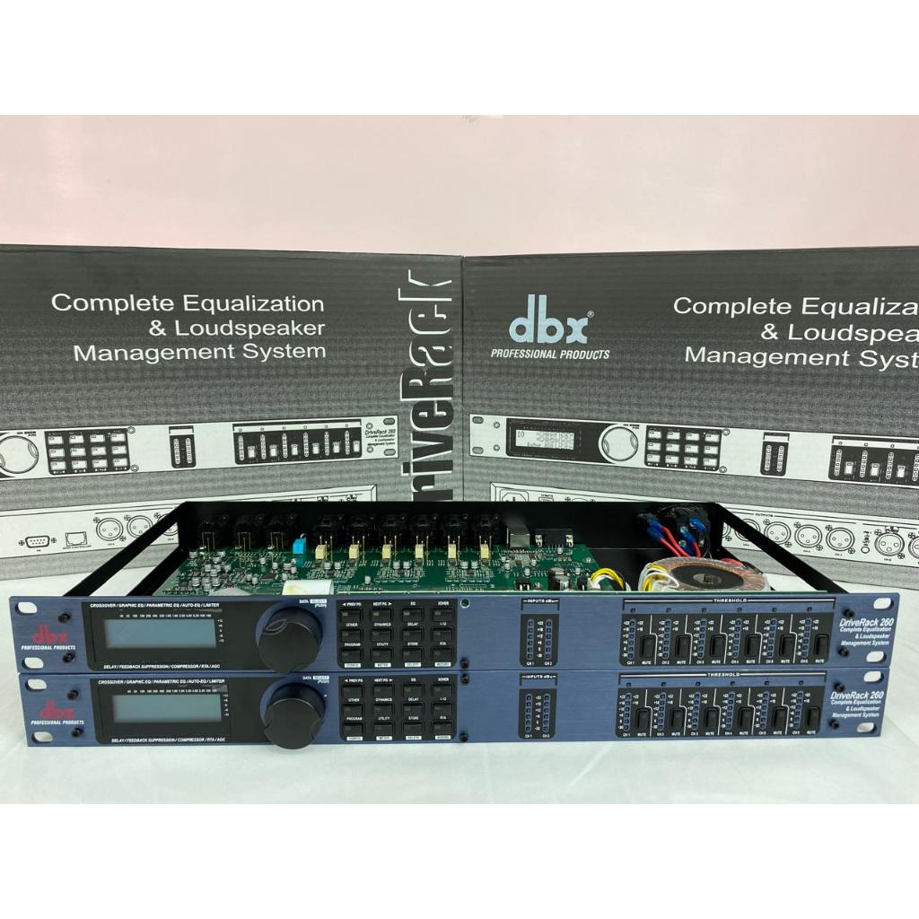 Speaker Management Dbx Drive Rack Pa 260 Plus Software Prosesor Utilit