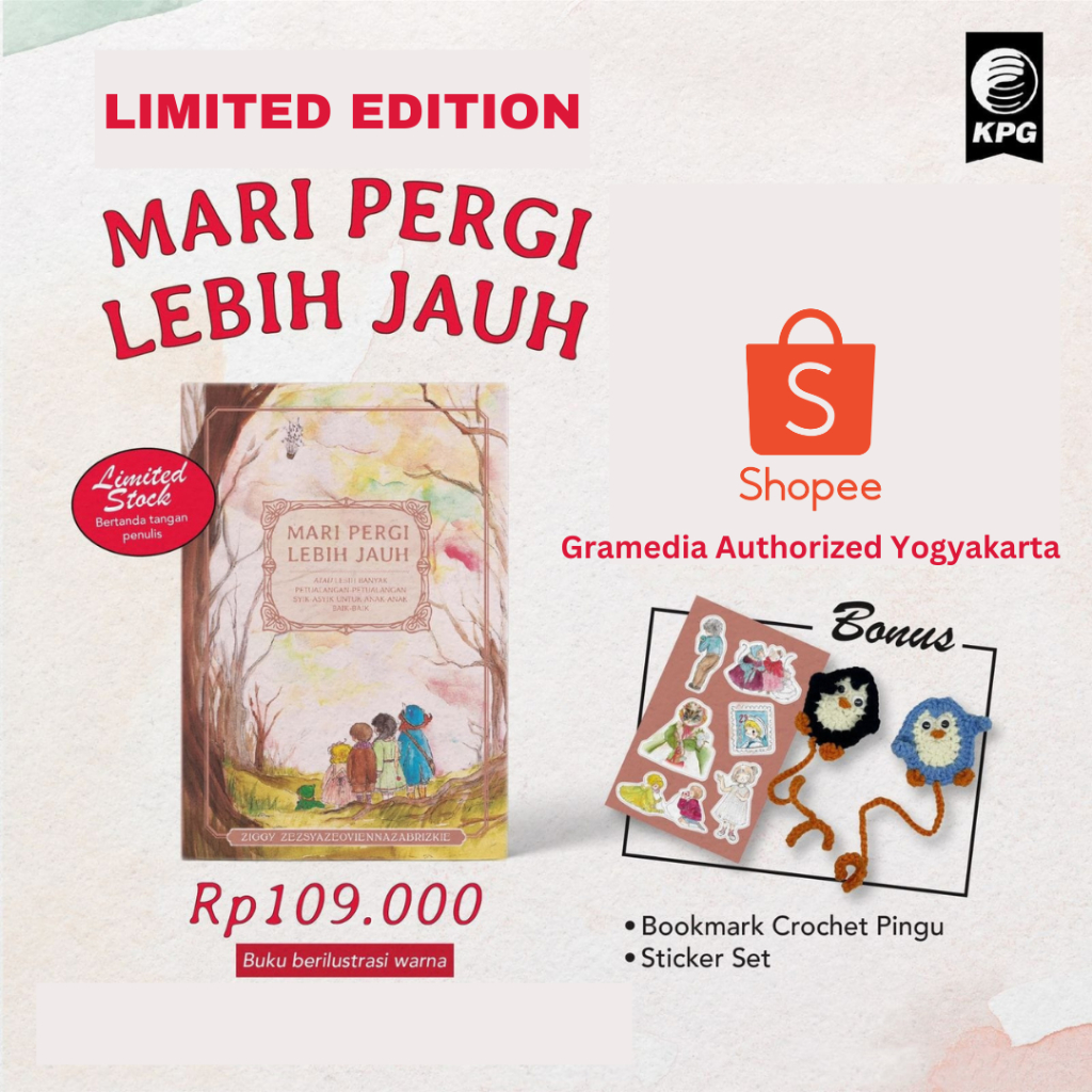 Gramedia Yogya - Mari Pergi Lebih Jauh