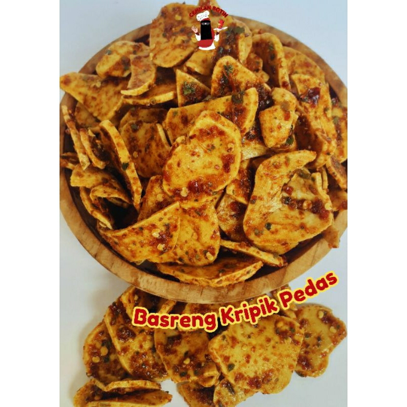 

Basreng kripik tipis pedas daun jeruk 1kg