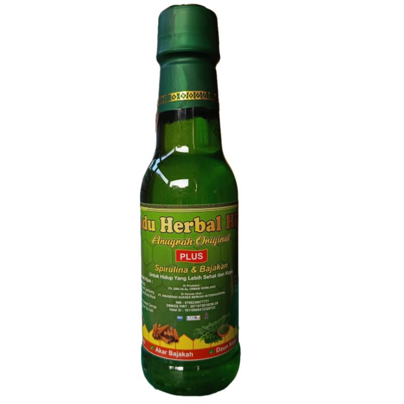 

Anugrah madu herbal hijau original spirulina akar bajakah daun kelor