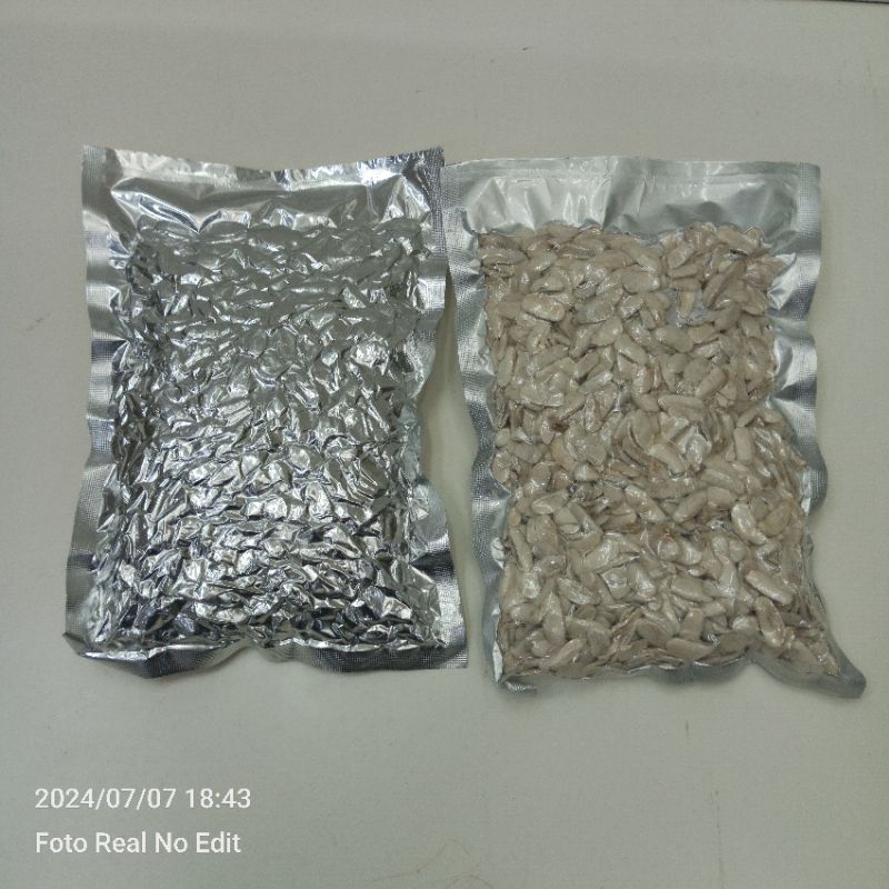 Mahoni Kupas, Biji Mahoni Kupas siap makan, Mahoni kupas bersih