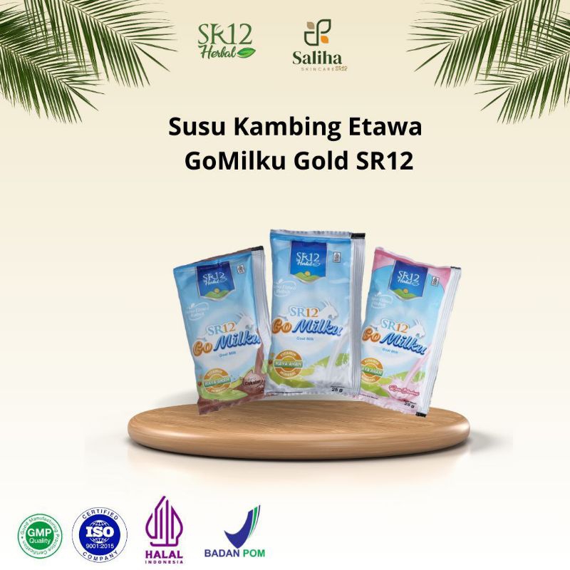 

Susu Kambing Etawa Premium Original Halal Susu Gomilku SR12 Sachet 40 pcs