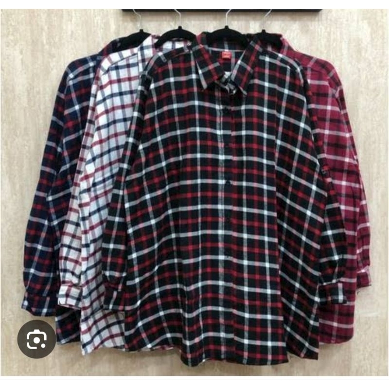 Kemeja Super Jumbo Muat BB 70kg-130Kg