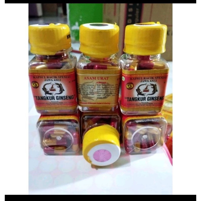 tangkur ginseng asam urat pegel-linu original mutu berkhasiat