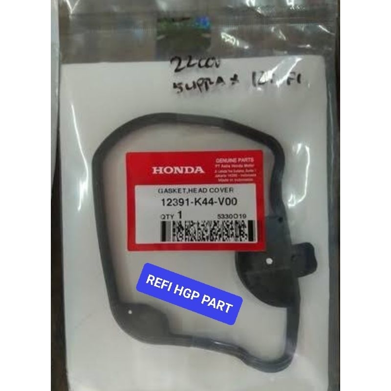 12391-K44-V00 HGP AHM 100% ORIGINAL GASKET KARET HEAD COVER SPACY SCOOPY VARIO 12391K44V00