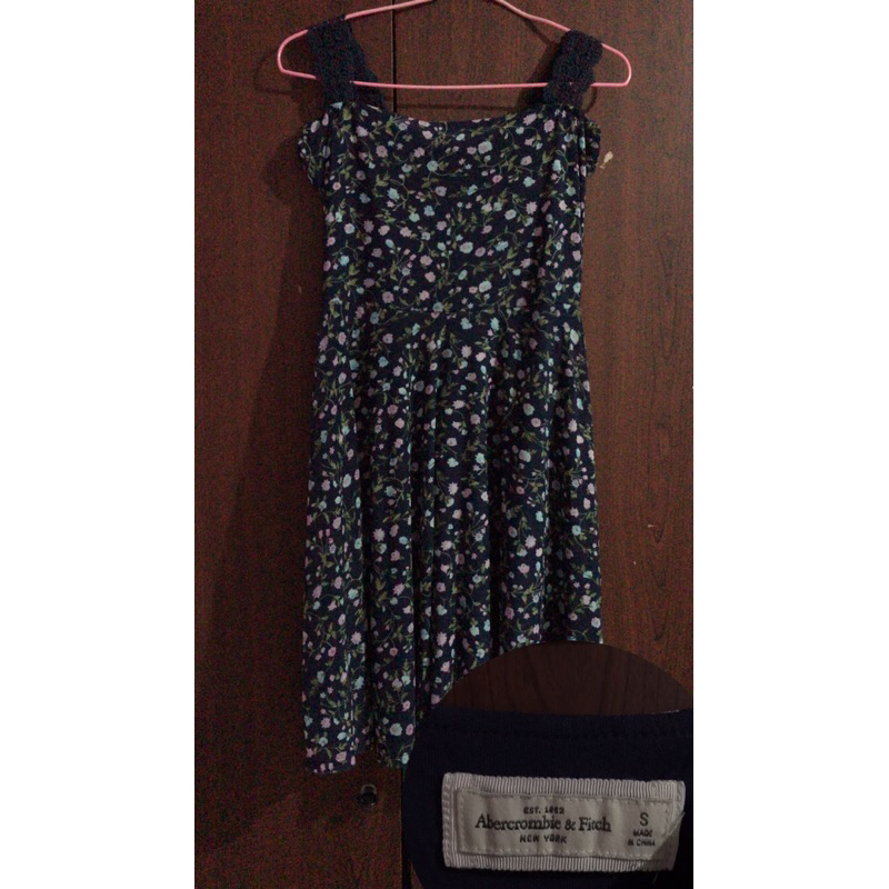 NAVY JUMPER DRESS ABERCROMBIE & FITCH BRAND PRELOVED