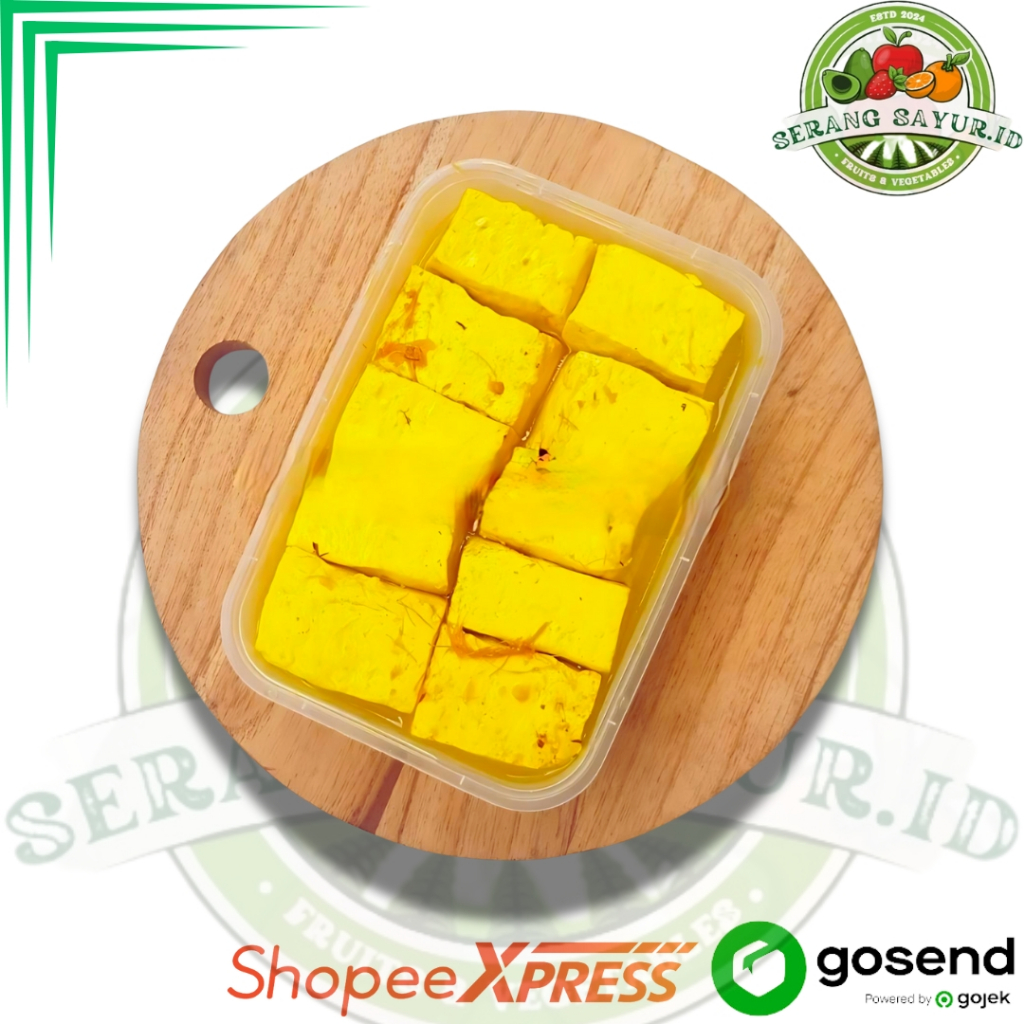 

TAHU UNGKEP BUMBU KUNING ISI 10