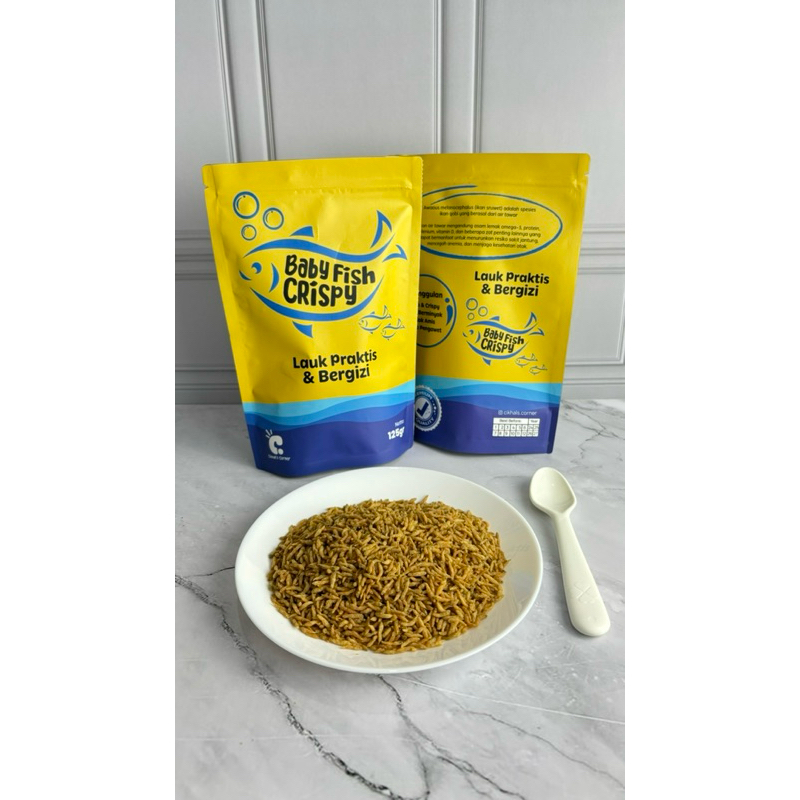 

Baby Fish Crispy (Lauk Praktis Bergizi - 125gram)