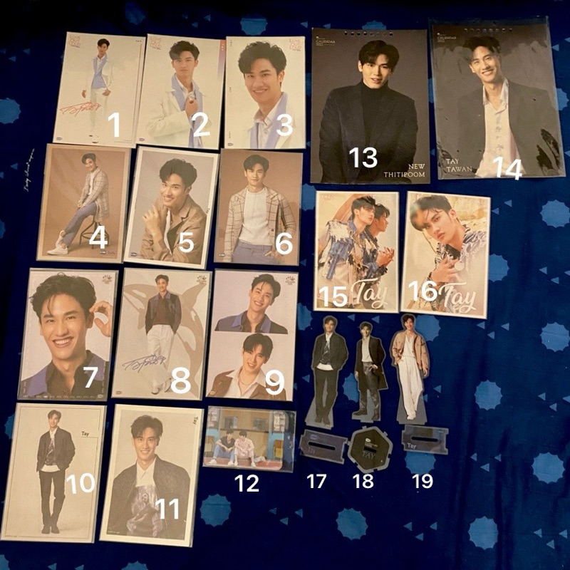 OFFIAL PC PHOTOCARD STANDEE TAY TAWAN NEW GMMTV