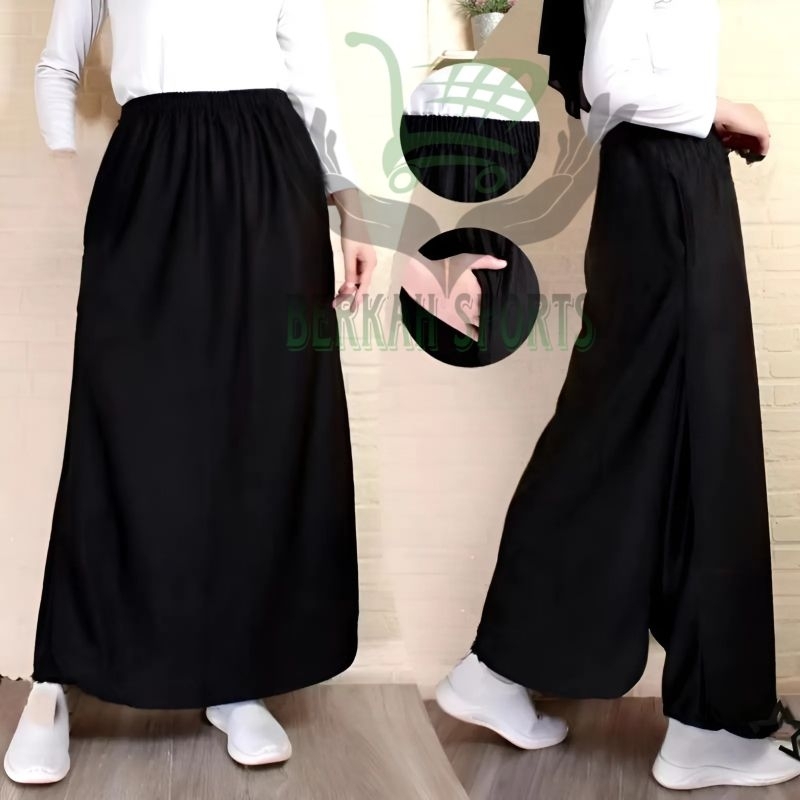 Rok celana olahraga muslimah syar'i / rok celana olahraga rocela