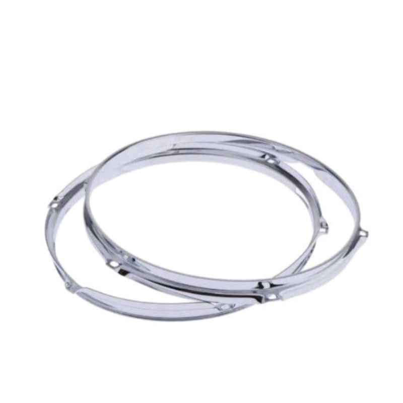Ring hoop chrome drum set 14 inc dewasa