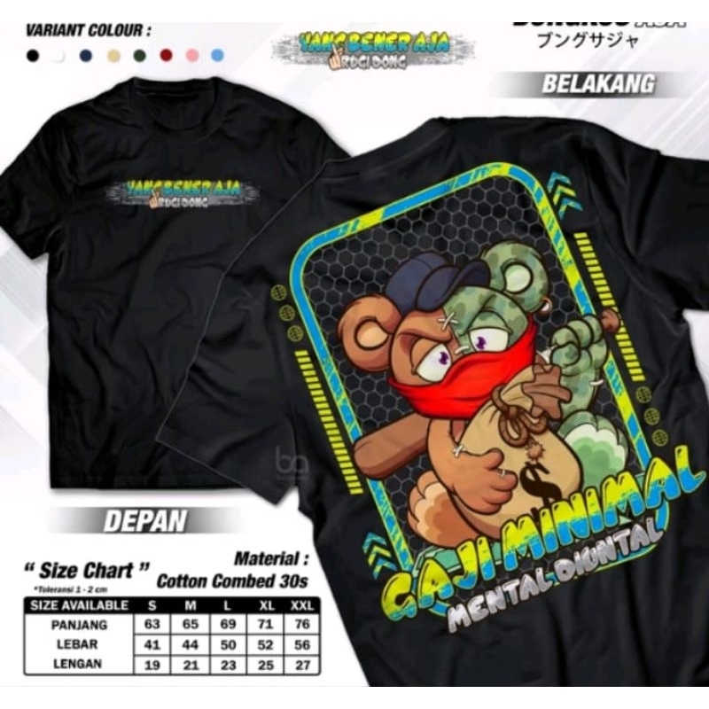 KAOS GAJIH MINIMAL MENTAL DIUNTAL