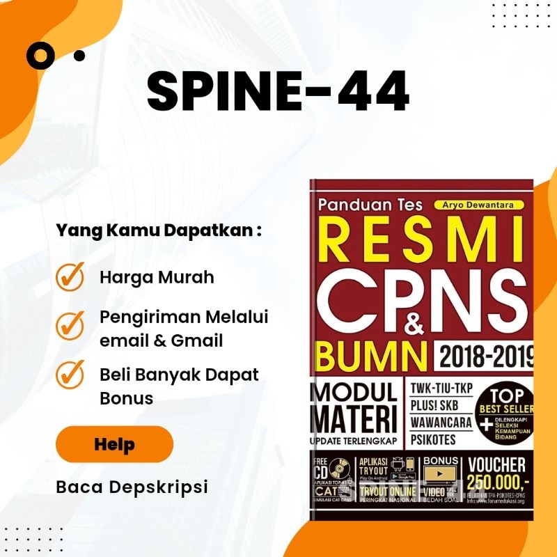 

panduan tes resmi cpns amp bumn 2018-2019
