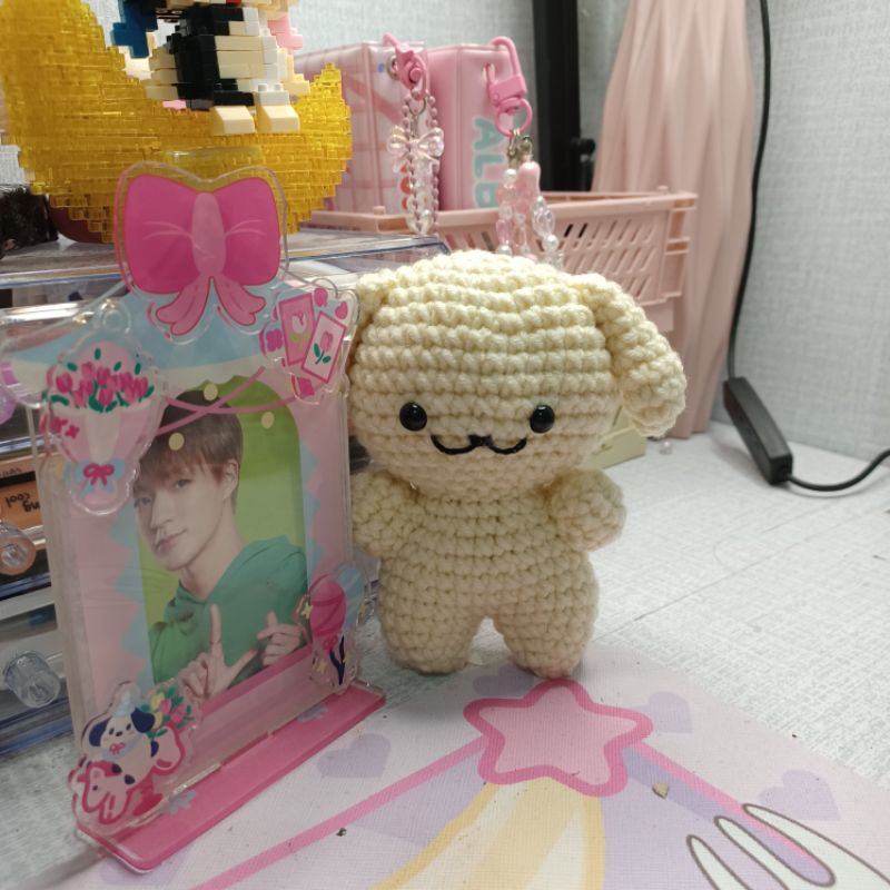 kongjjen doll/amigurumi/boneka rajut/ boneka karakter/nct doll