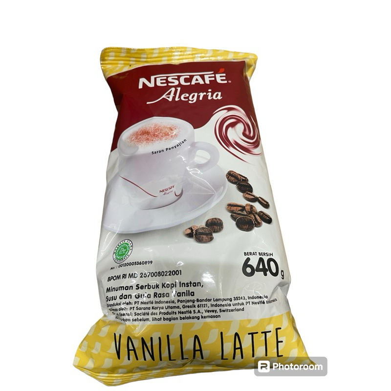 

Nescafe Alegria 640g / Vanilla Lette By Nestle