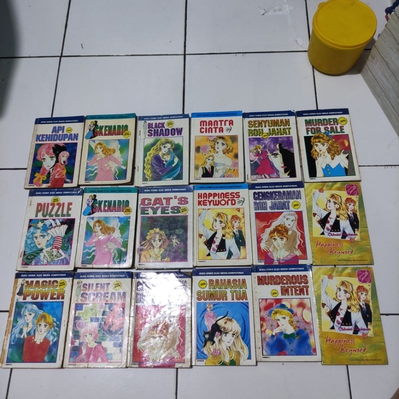 komik serial misteri by chikako kikukawa