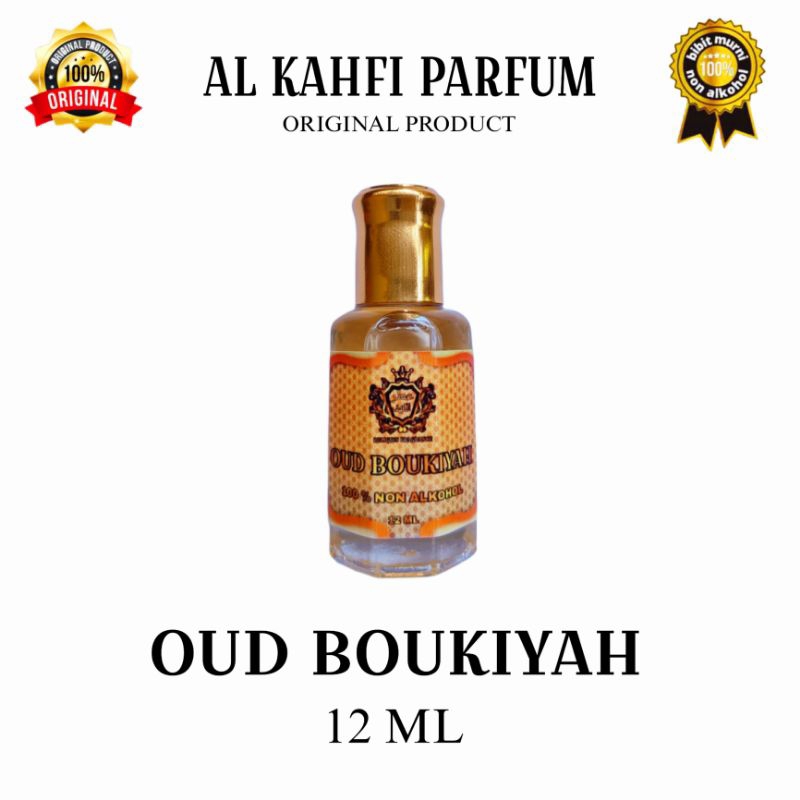 Parfum Oud Bukiyah Parfum Sholat 12 Ml Original 100% Non Alkohol