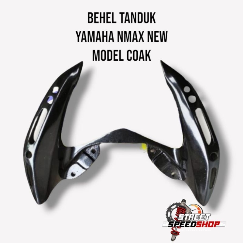 Behel Begel Nmax New Model Coak KARBON FORGED Behel Nmax New Lubang Coak Carbon Tanduk Nmax