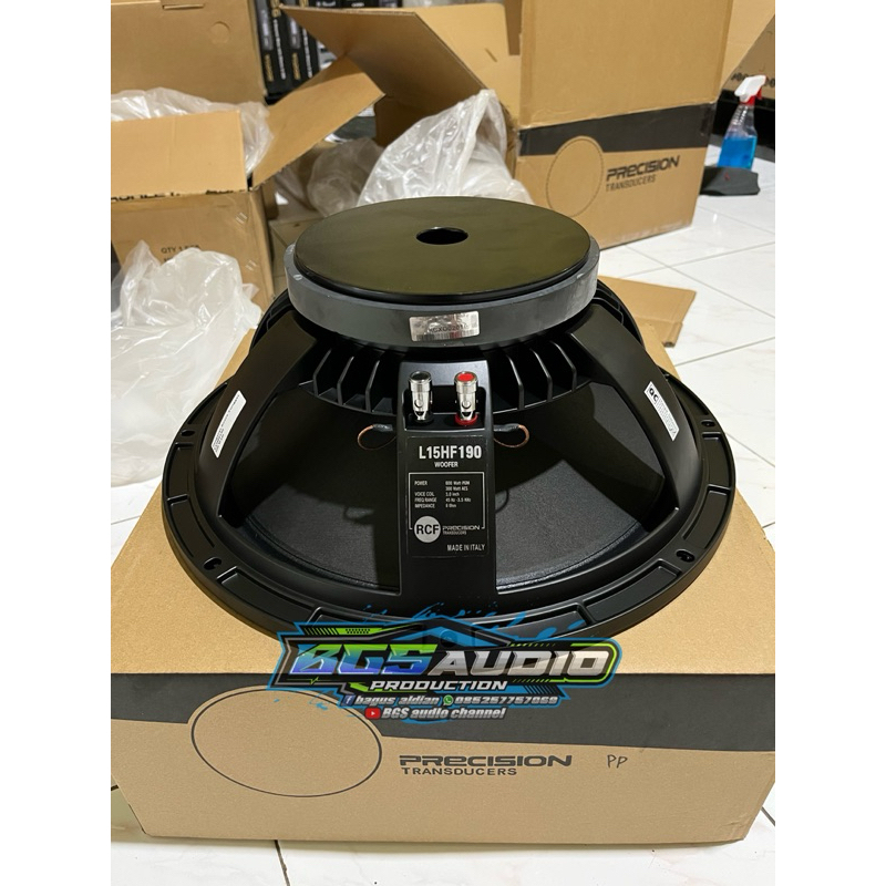 speaker 15 inch RCF 15HF190