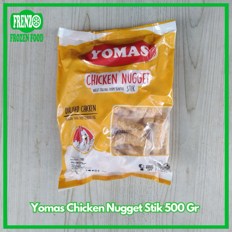 

Yomas Chicken Nugget Stik 500 Gr