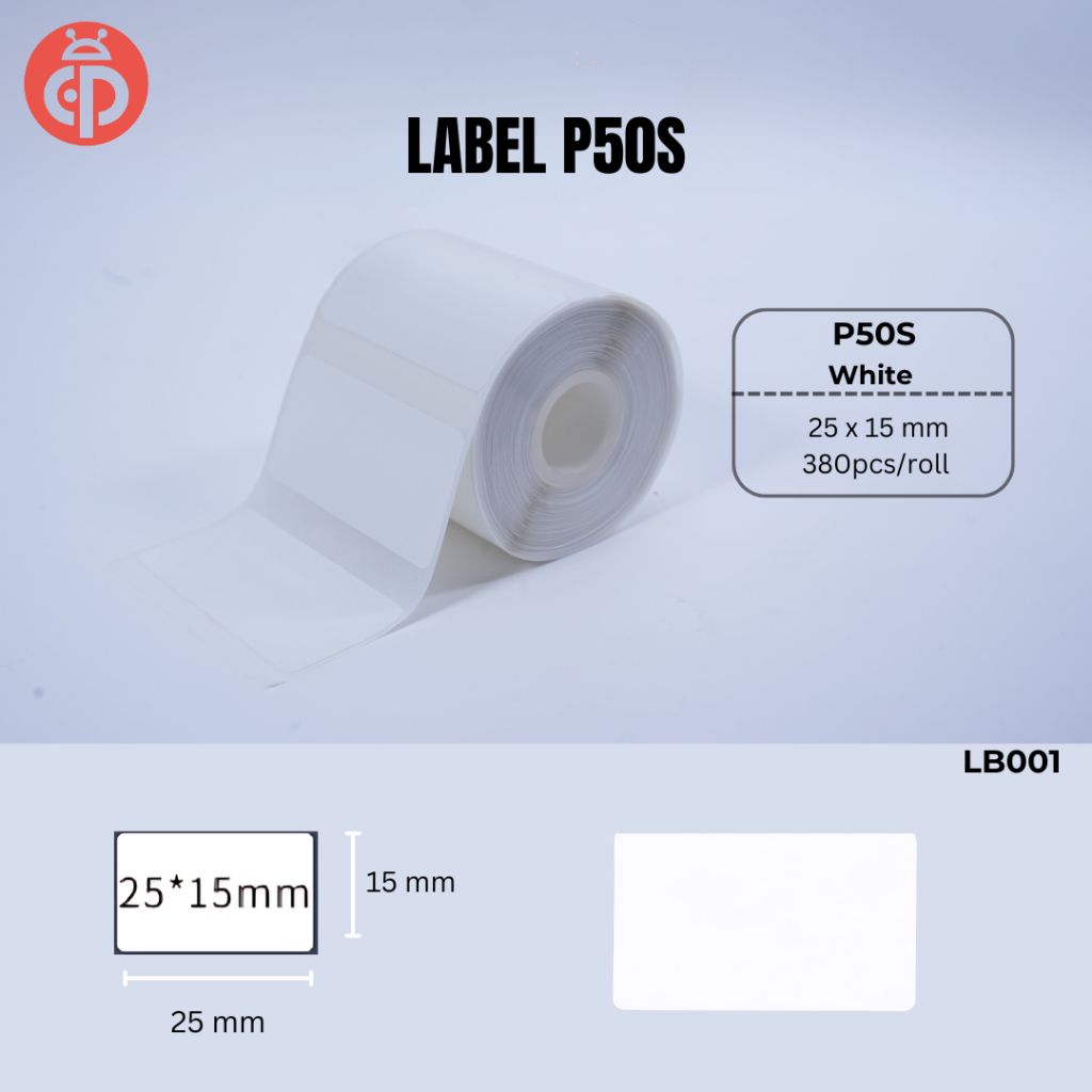 

Kertas Termal Stiker Standard Quality Printer Label Marklife P50S