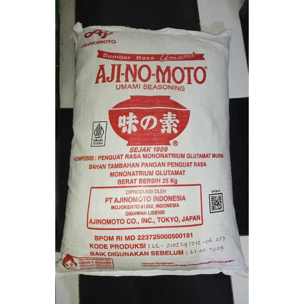 AJINOMOTO PENYEDAP RASA BULK LC 25 Kg/karung