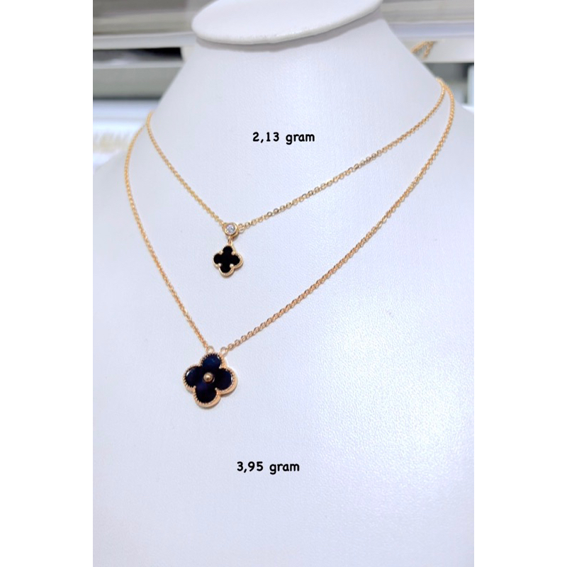 Kalung Vancleef Van Cleef Terbaru Kadar 8k