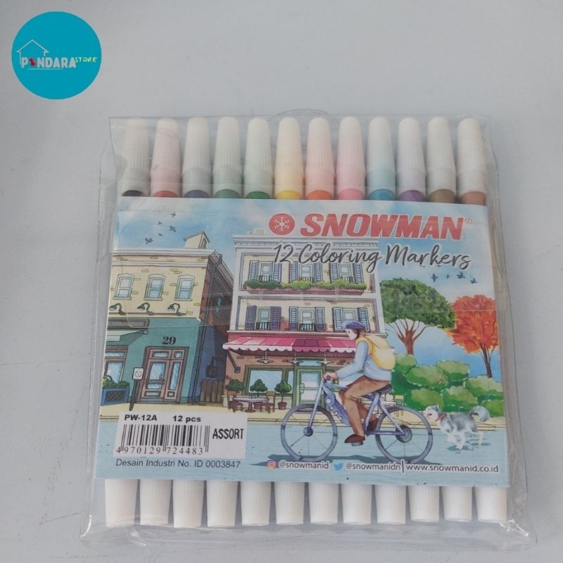 

Snowman 12 Warna