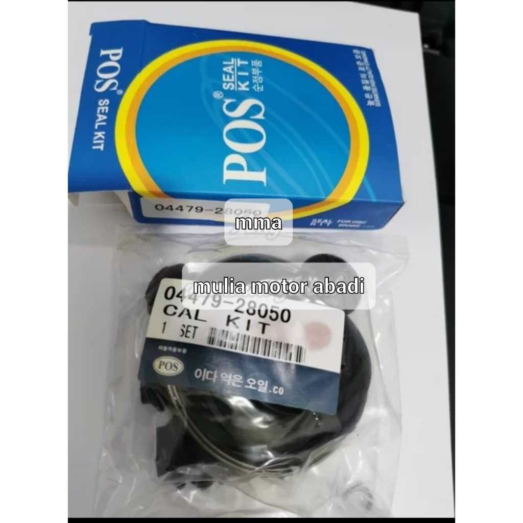 Caliper kit karet rem cakram depan kijang super 5k POSTECH 04479-28050