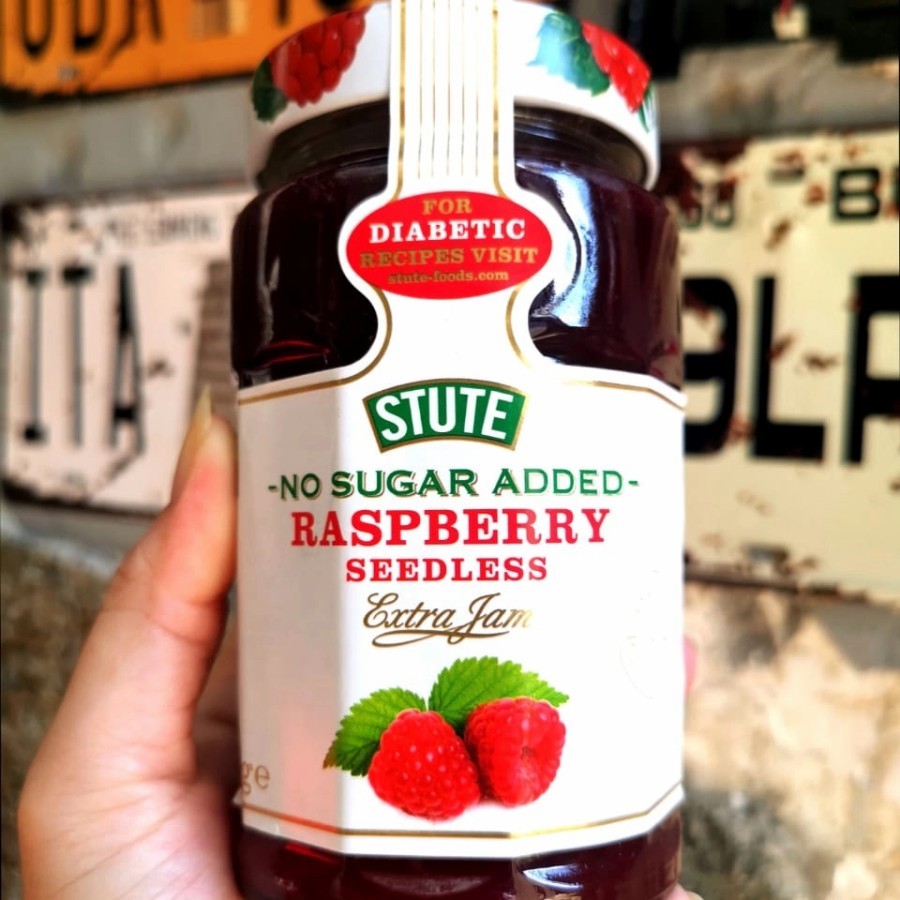 

Stute Rasberry Jam/Low Sugar/ No added sugar/Diet Keto