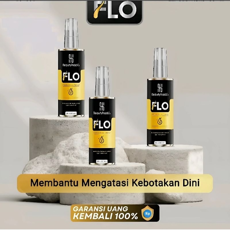 Flo Hair Tonic Penumbuh Rambut-Kebotakan Dini Original