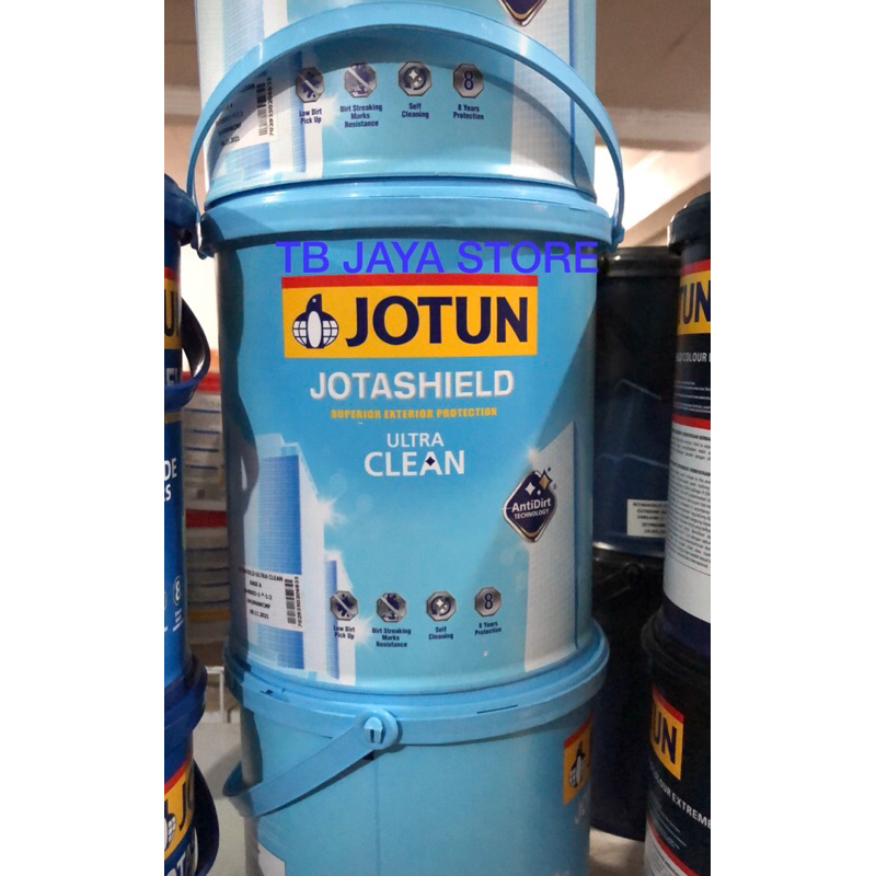 JOTUN JOTASHIELD ULTRA CLEAN 2.5L CONTEMPORARY WHITE 12123 CAT TEMBOK EXTERIOR