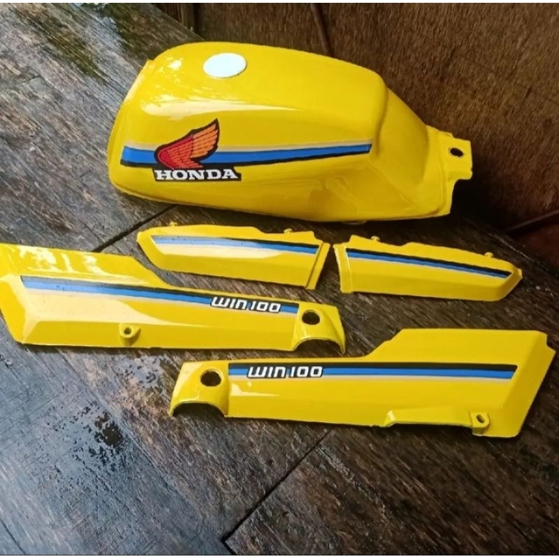 body set honda win 100 win new win kuning
