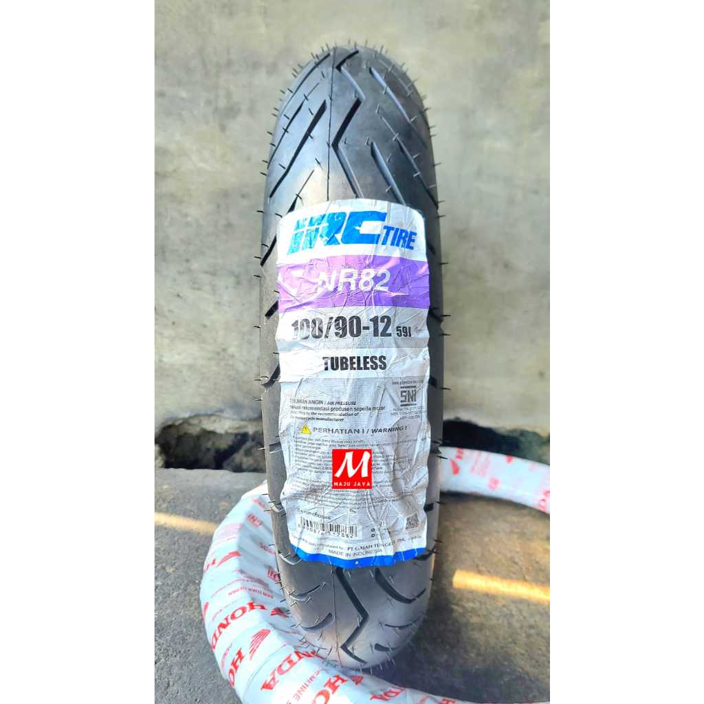 BAN IRC NR82 100/90-12 RING 12 TUBELESS ban irc 100/90-12 ban 100/90-12 ban tubles ban motor ring 12