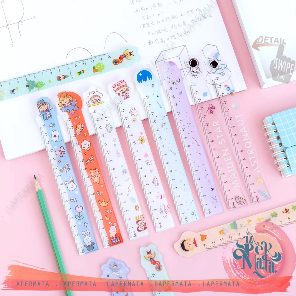 

Penggaris Plastik Akrilik 15 cm Motif Cute Kawai Anak Sekolah - LPM Shop