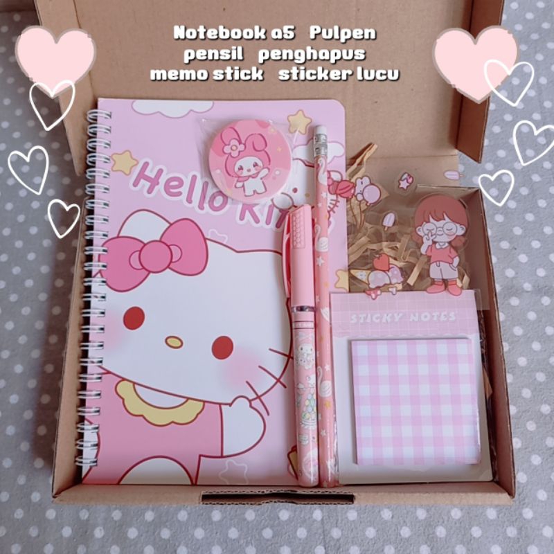 Kado unik untuk bestie / Gift box set anak perempuan / hadiah unik /kado unik