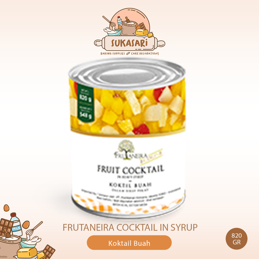 

Frutaneira Cocktail 820gr in Syrup Koktai Buah Dalam Sirup