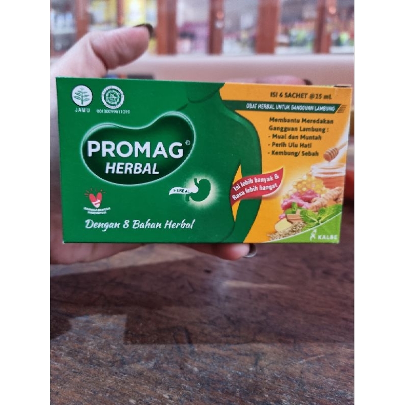 PROMAG GAZERO HERBAL 6 SACHET
