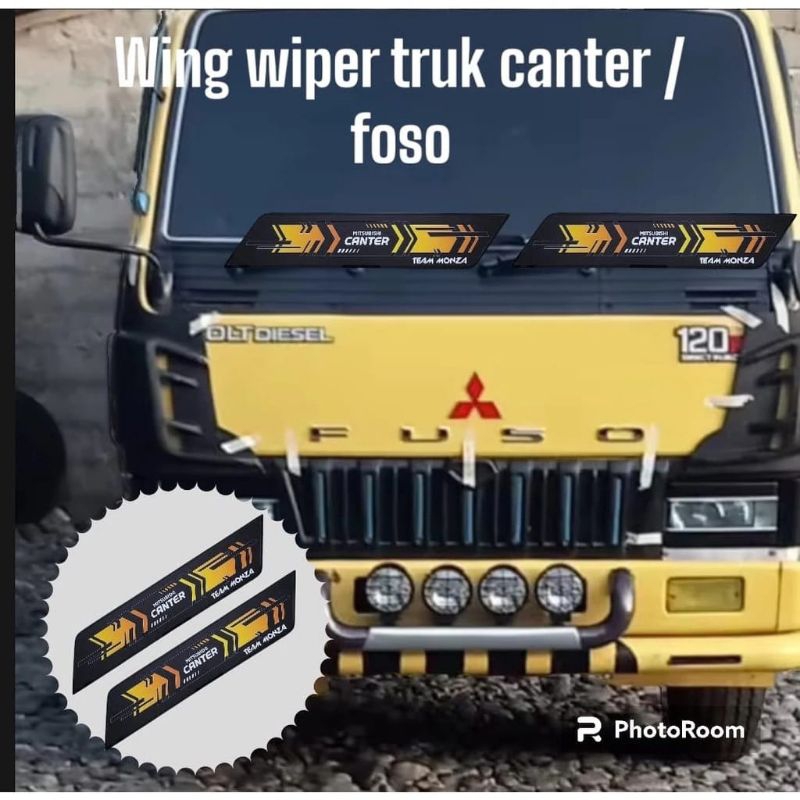 Wing Wiper Mobil Truk Canter Fuso 45Cm