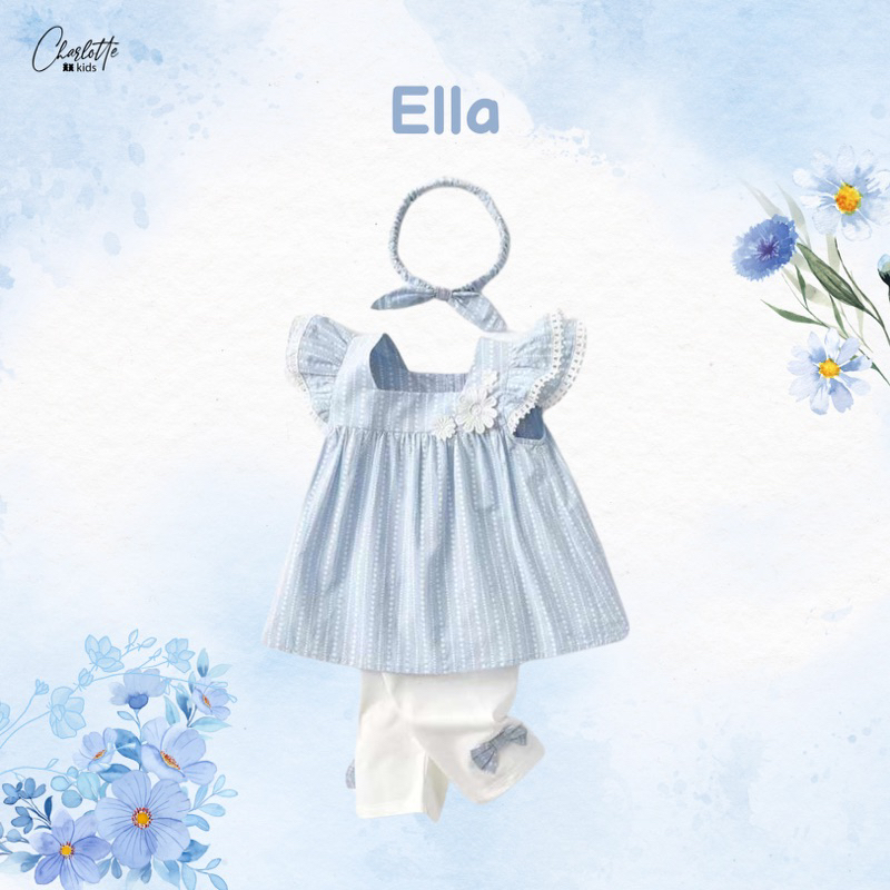 Charlotte kids - Ella - baju bayi perempuan / baju anak premium